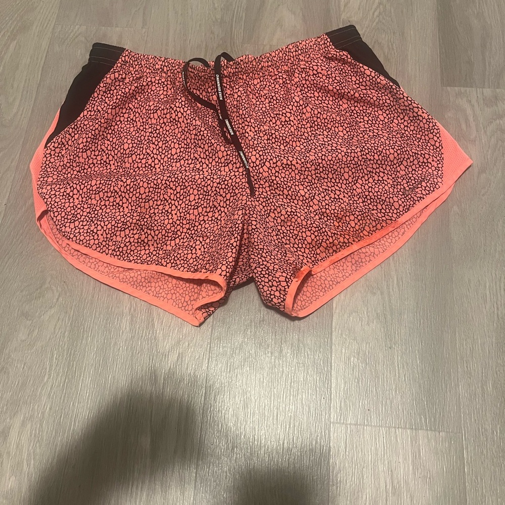 Nike Women's‎ Pink and Black Athletic Shorts